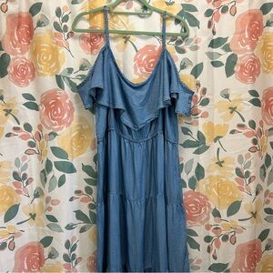 NWT Old Navy Chambray Dress Women’s XXL